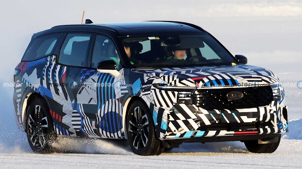 Next-Gen Ford Edge Caught During Winter Testing In Funky Camo (+Spy Footage)