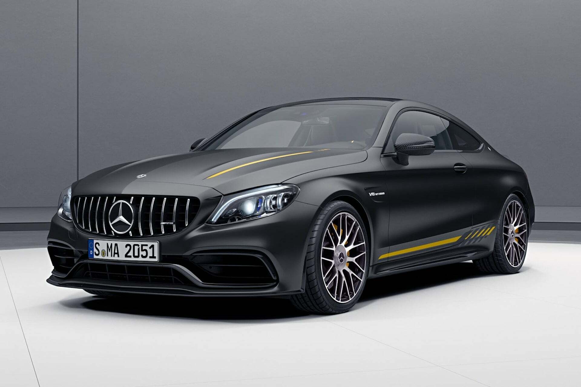 There will be one last chance to buy a V8-powered C-Class, but we won't get it in Europe
