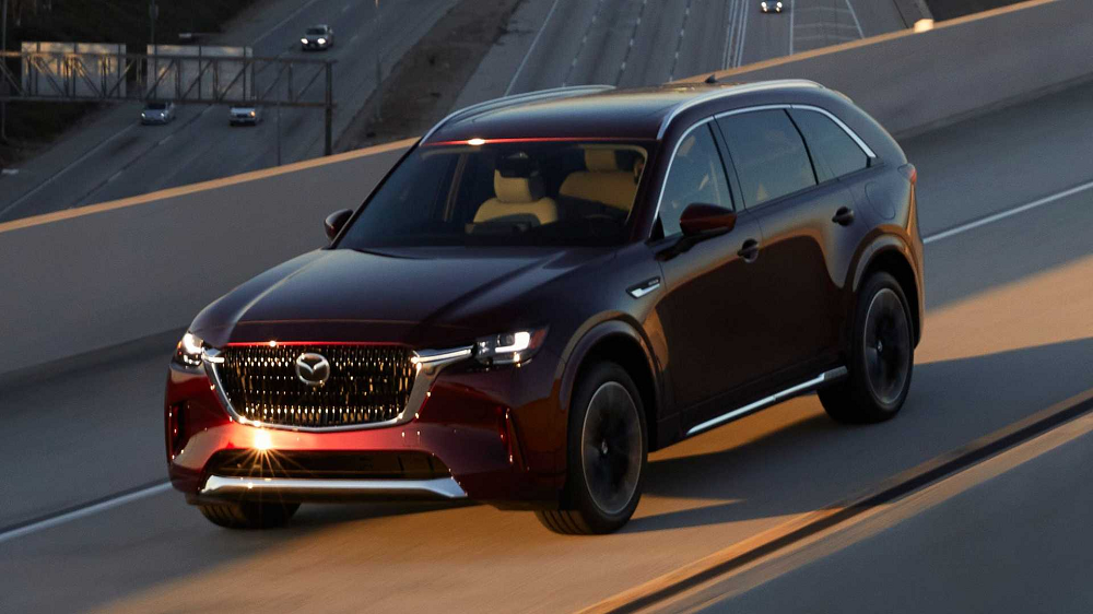 They present the Mazda CX-90 2024, the three-row hybrid SUV that can generate 340 HP (+ Images)